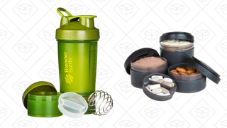 Botella BlenderBottle ProStak Systen de 22 onzas | $8 | Amazon